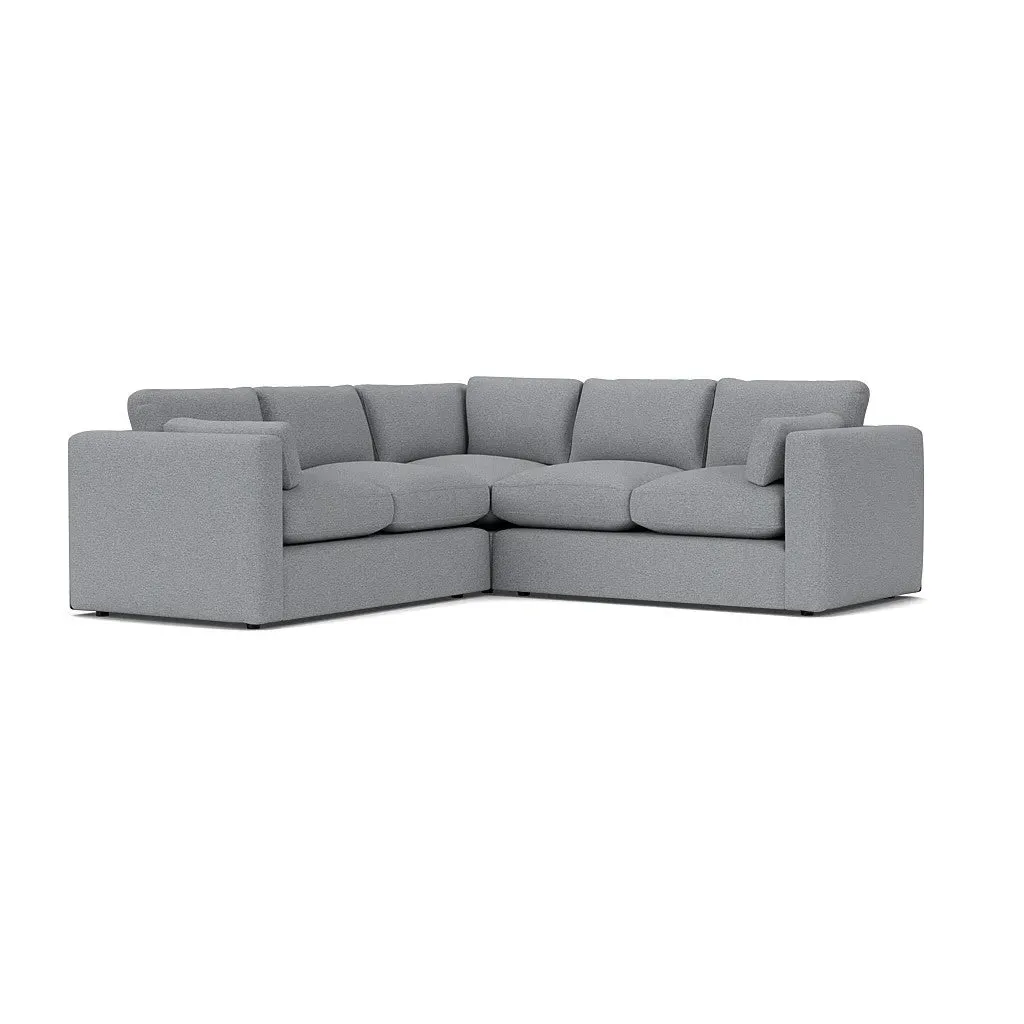 Clarke Corner Sofa - Blue Marl