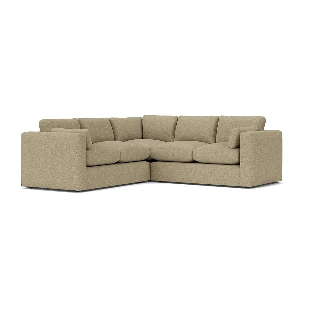 Clarke Corner Sofa - Green Marl