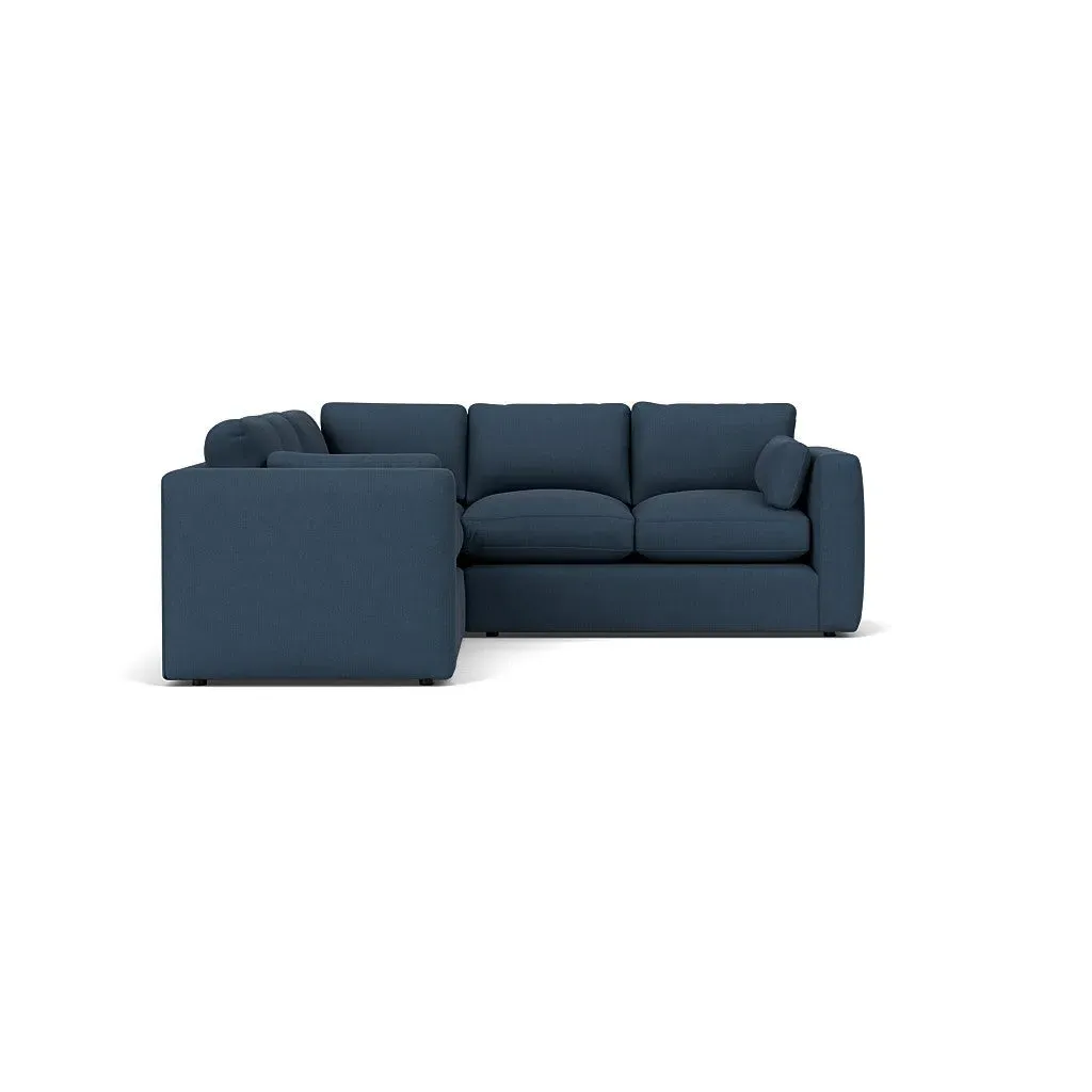 Clarke Corner Sofa - Indigo, House Linen Mix image