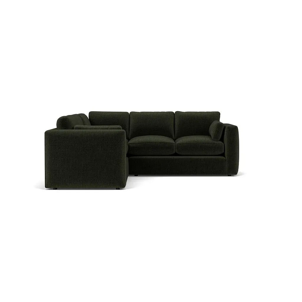 Clarke Corner Sofa - Moss, Eco Chenille