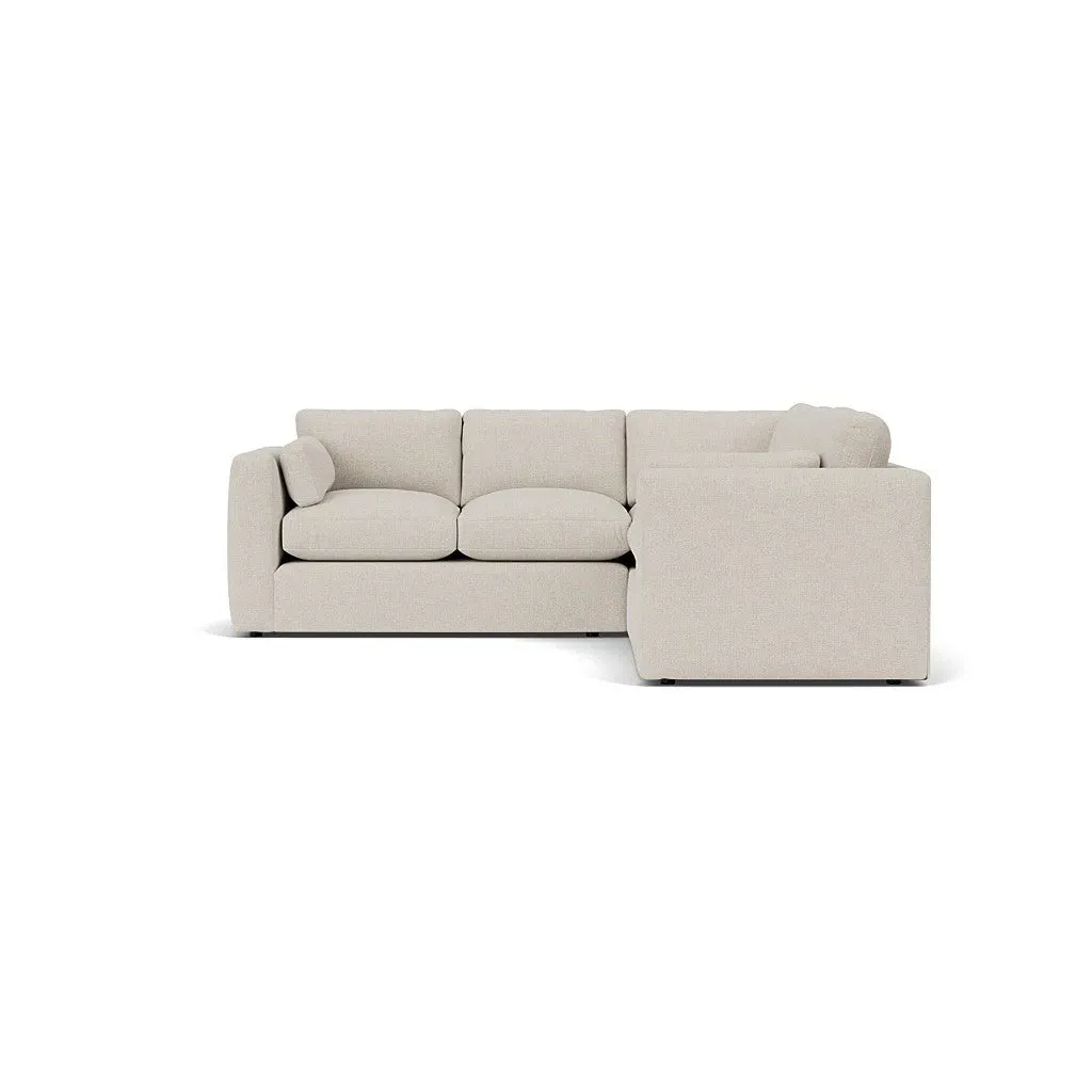 Clarke Corner Sofa - Natural, Aquaclean Oxford
