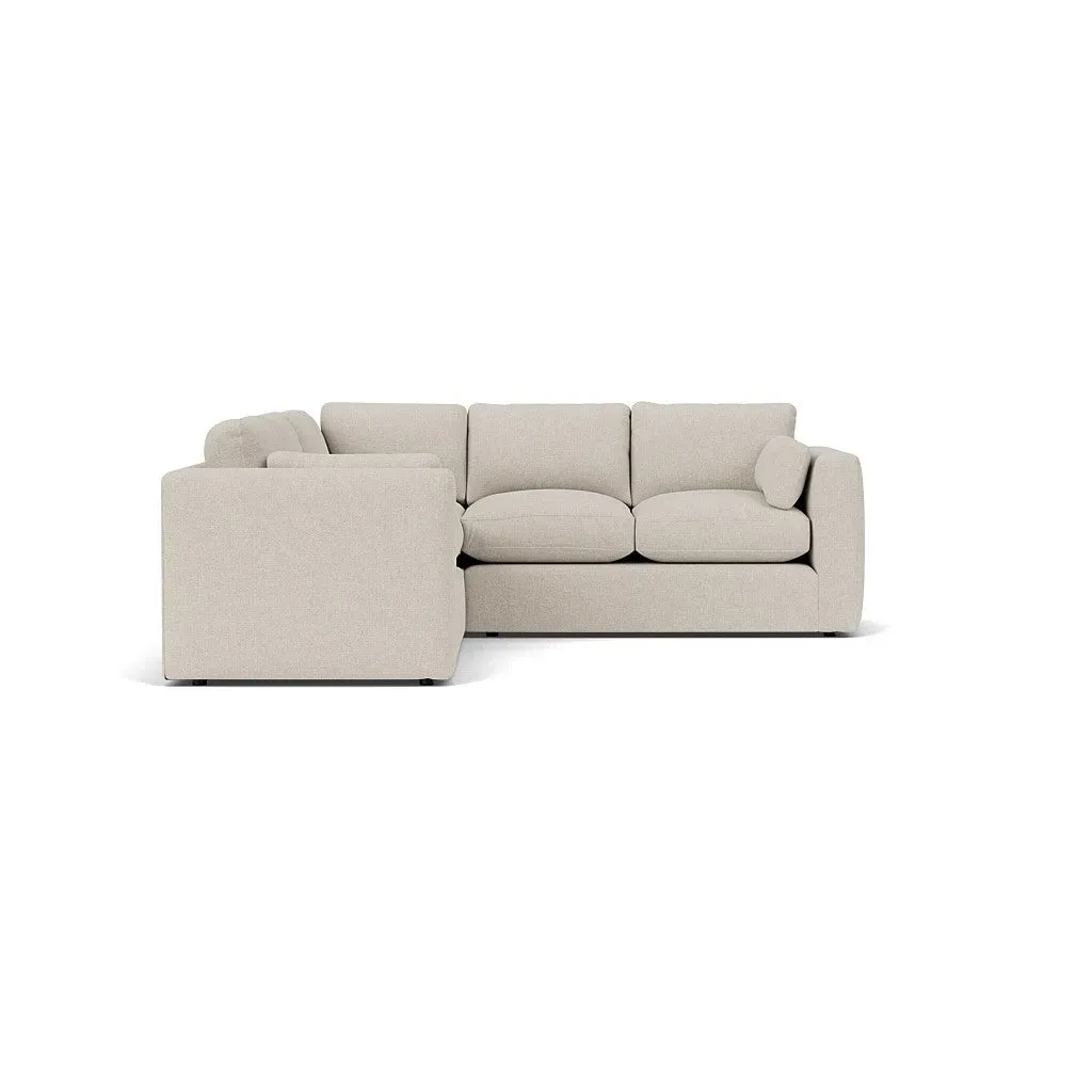 Clarke Corner Sofa - Natural, Aquaclean Oxford