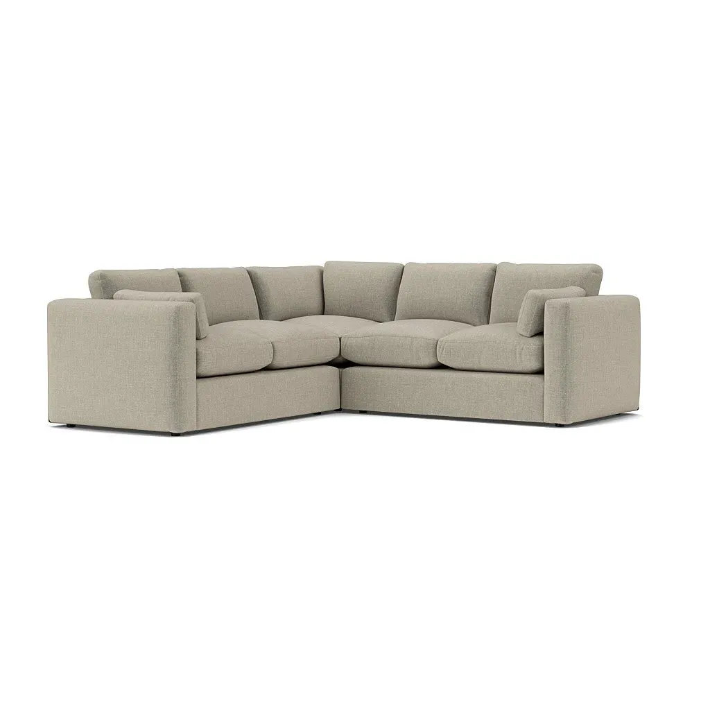 Clarke Corner Sofa - Natural, Eco Chenille