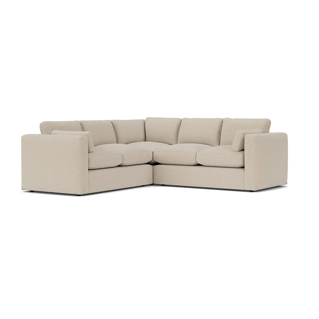 Clarke Corner Sofa - Natural, Rustic Weave