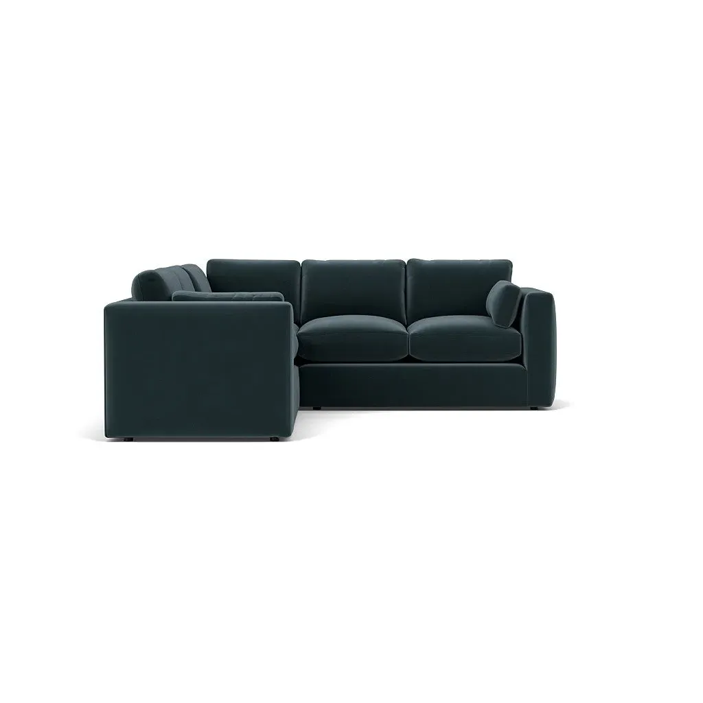 Clarke Corner Sofa - Night Sky, Matt Velvet