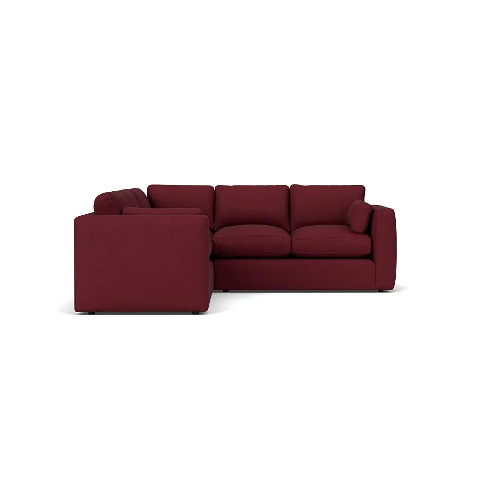 Clarke Corner Sofa - Rosehip, Linen Mix