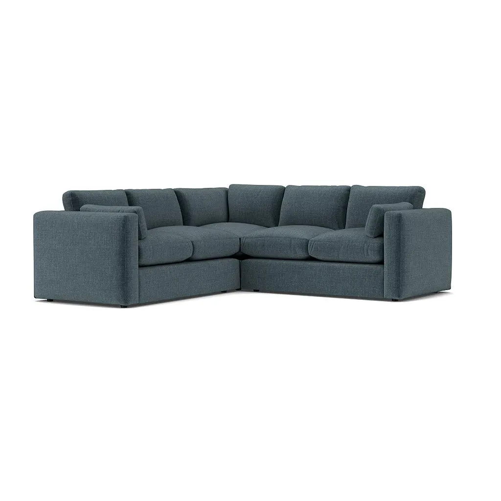 Clarke Corner Sofa - Teal, Eco Chenille