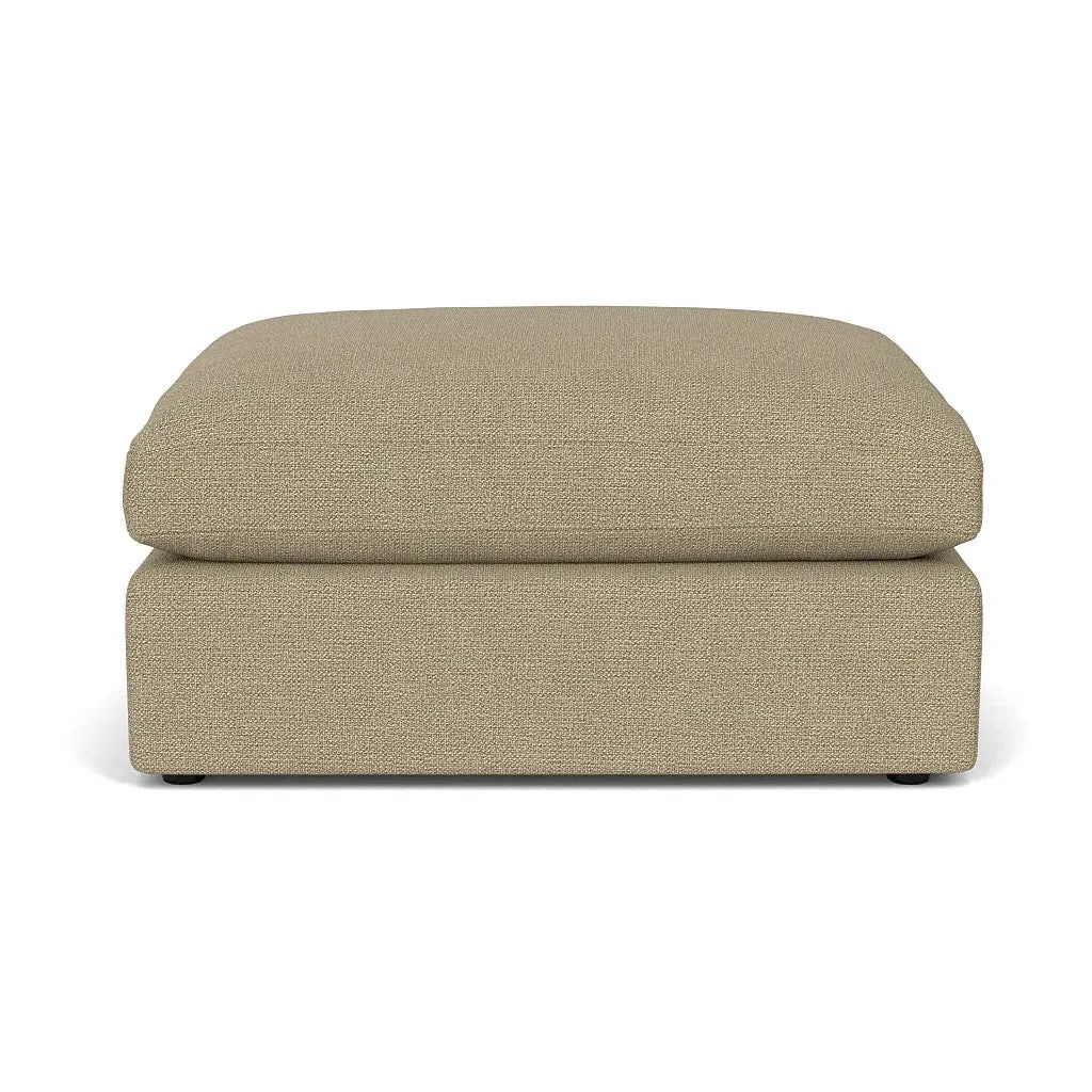 Clarke Large Foot Stool - Green Marl