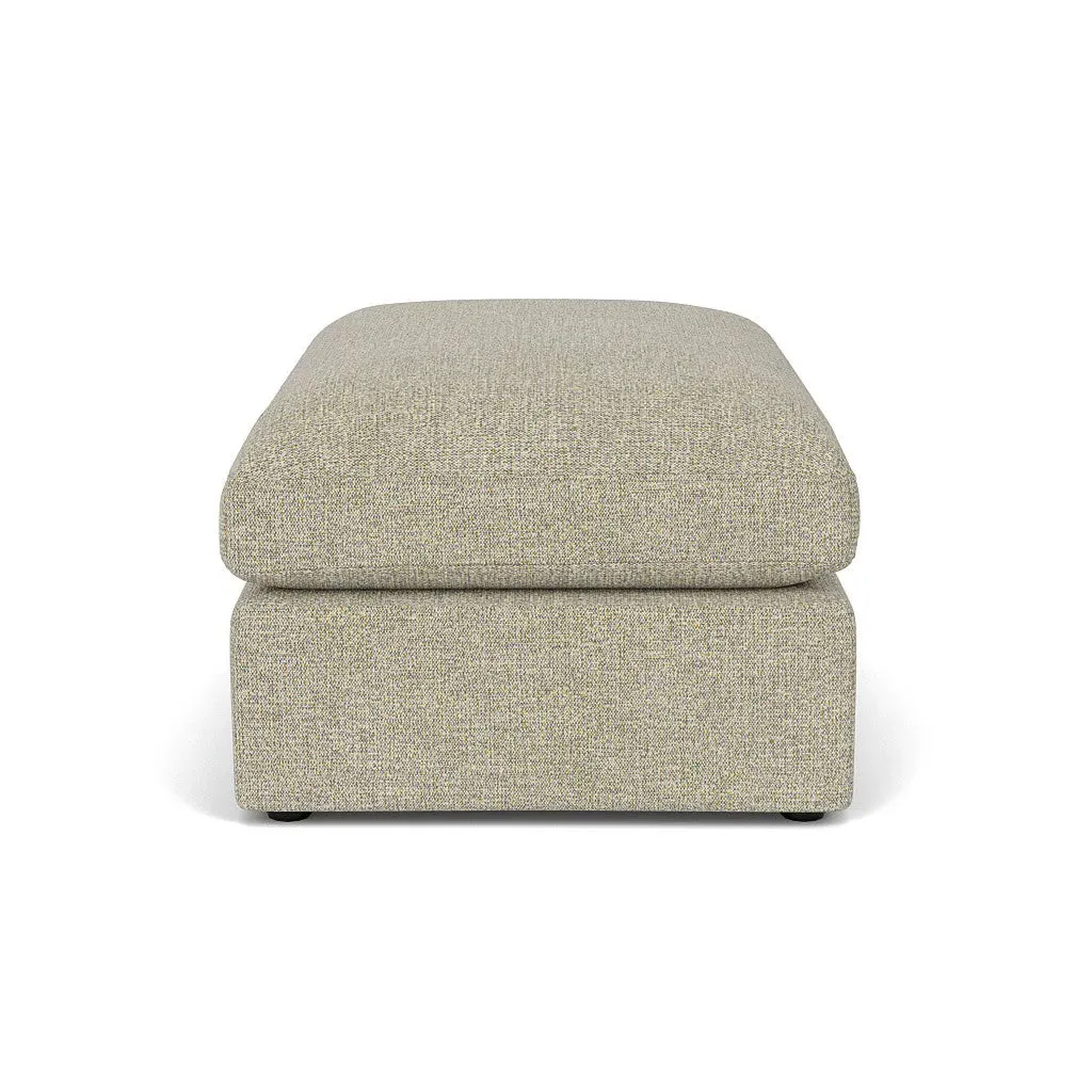 Clarke Large Foot Stool - Lichen, Aquaclean Oxford