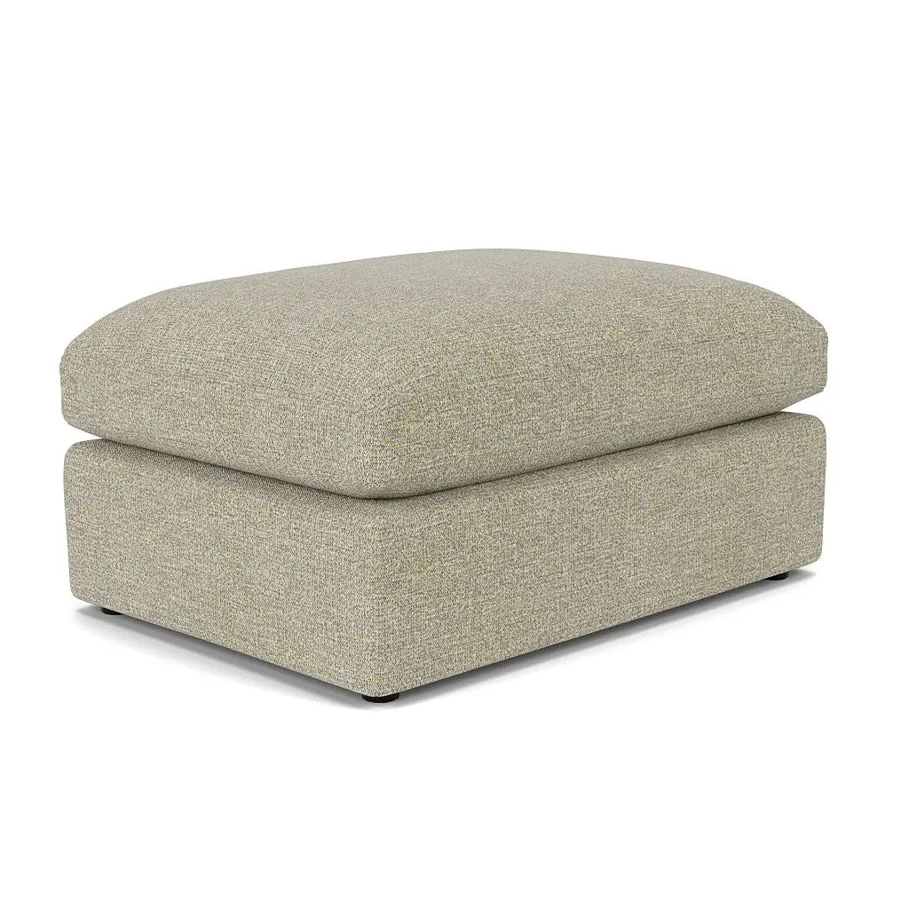 Clarke Large Foot Stool - Lichen, Aquaclean Oxford