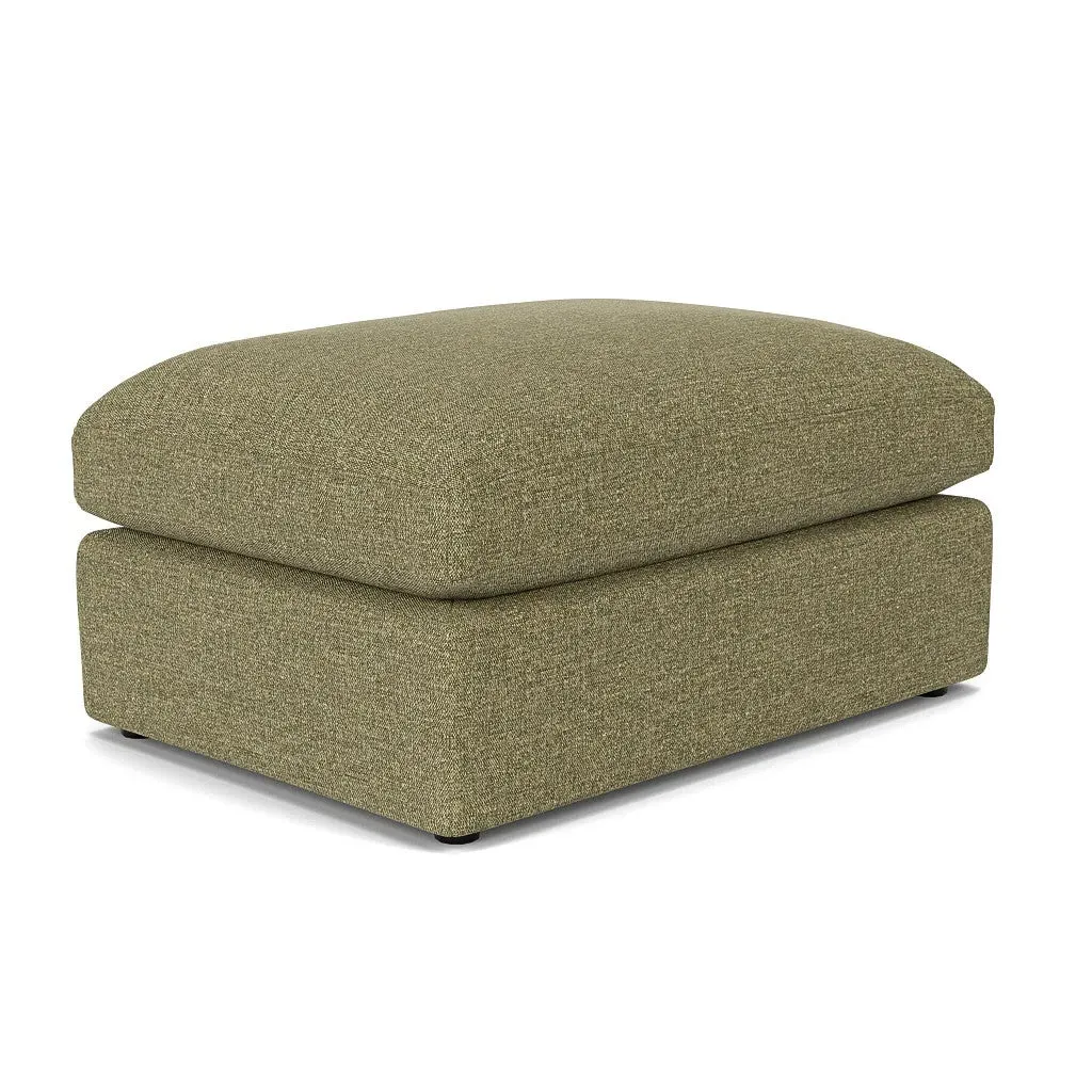 Clarke Large Foot Stool - Sage, Aquaclean Oxford