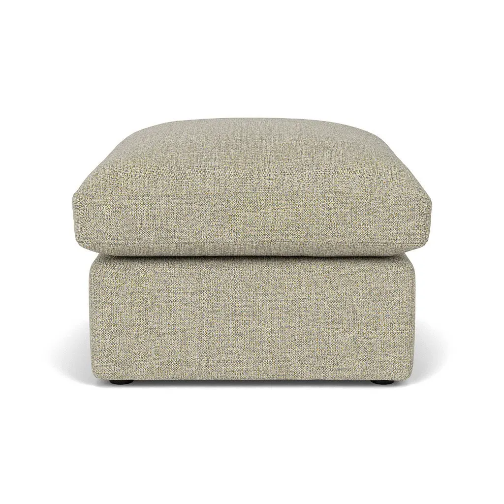 Clarke Small Foot Stool - Lichen, Aquaclean Oxford