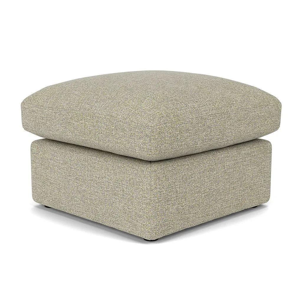 Clarke Small Foot Stool - Lichen, Aquaclean Oxford