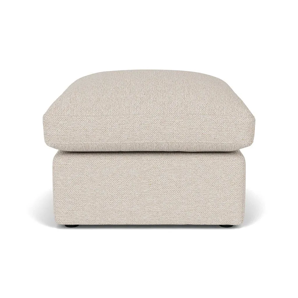 Clarke Small Foot Stool - Natural, House Weave