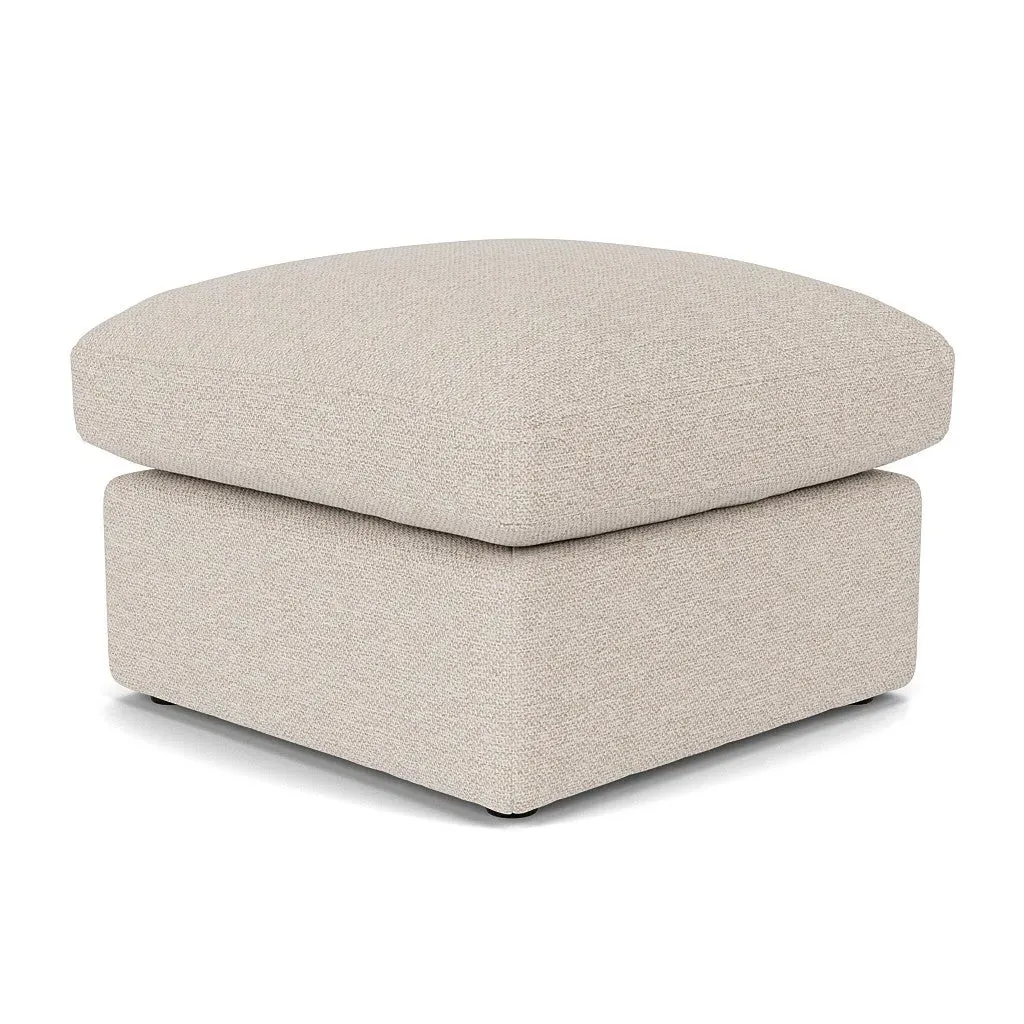 Clarke Small Foot Stool - Natural, House Weave