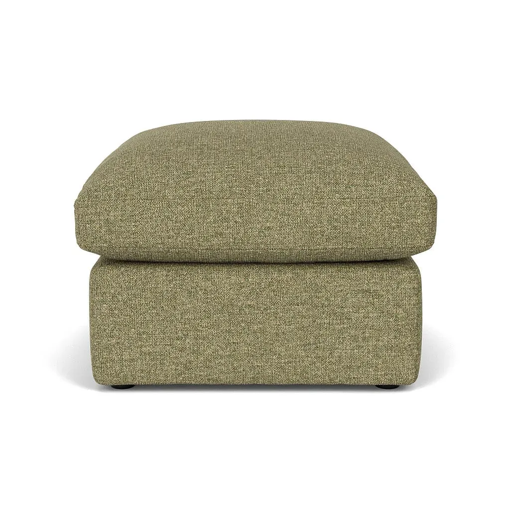 Clarke Small Foot Stool - Sage, Aquaclean Oxford
