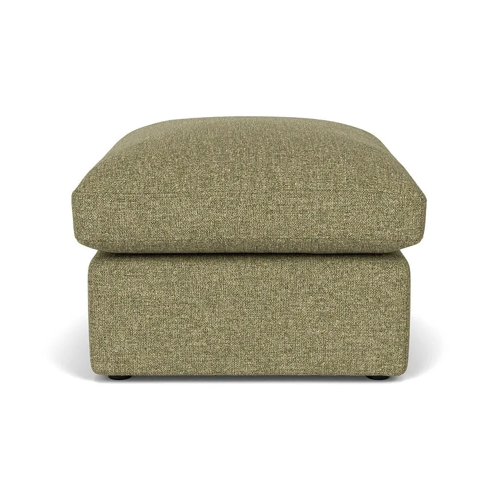 Clarke Small Foot Stool - Sage, Aquaclean Oxford