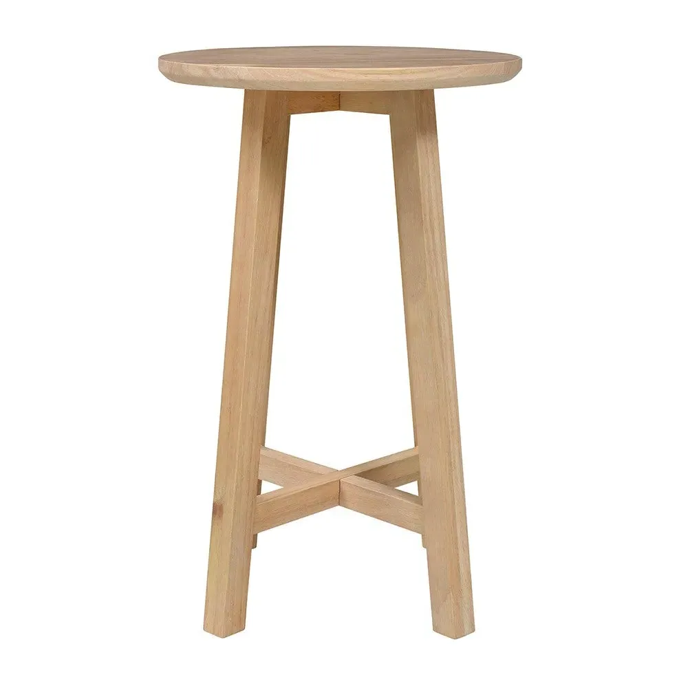 Round Side Table - Hardwood