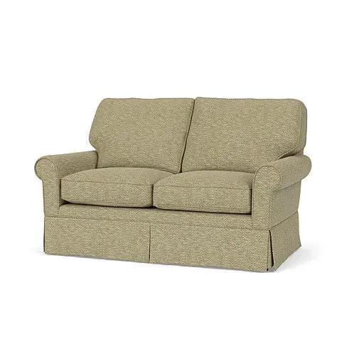 2-Seater Sofa - Apple, Herringbone Weave