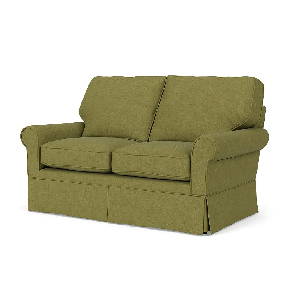 2-Seater Sofa - Apple, Linen Mix