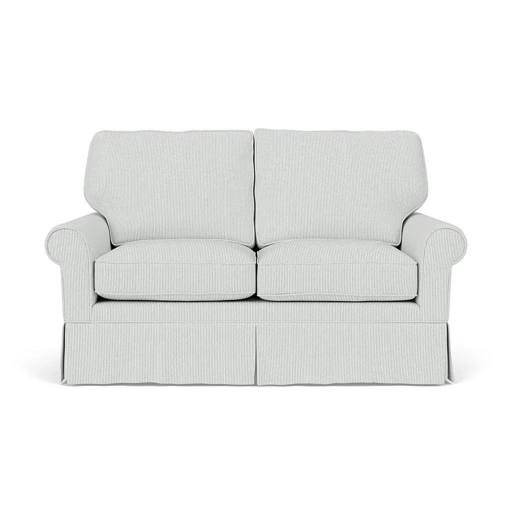 2-Seater Sofa - Duck Egg, Broadway Stripe image