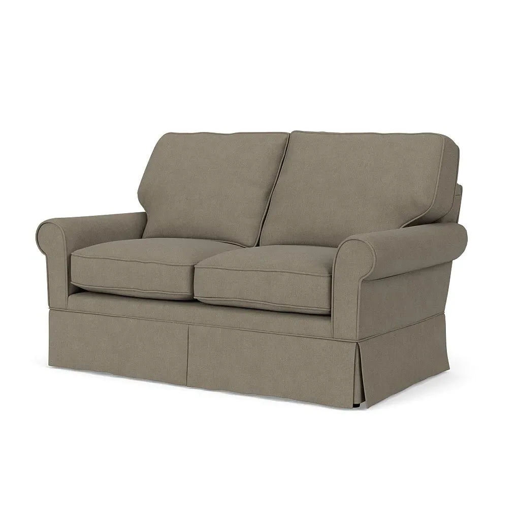 2-Seater Sofa - Mid Grey, House Linen Mix