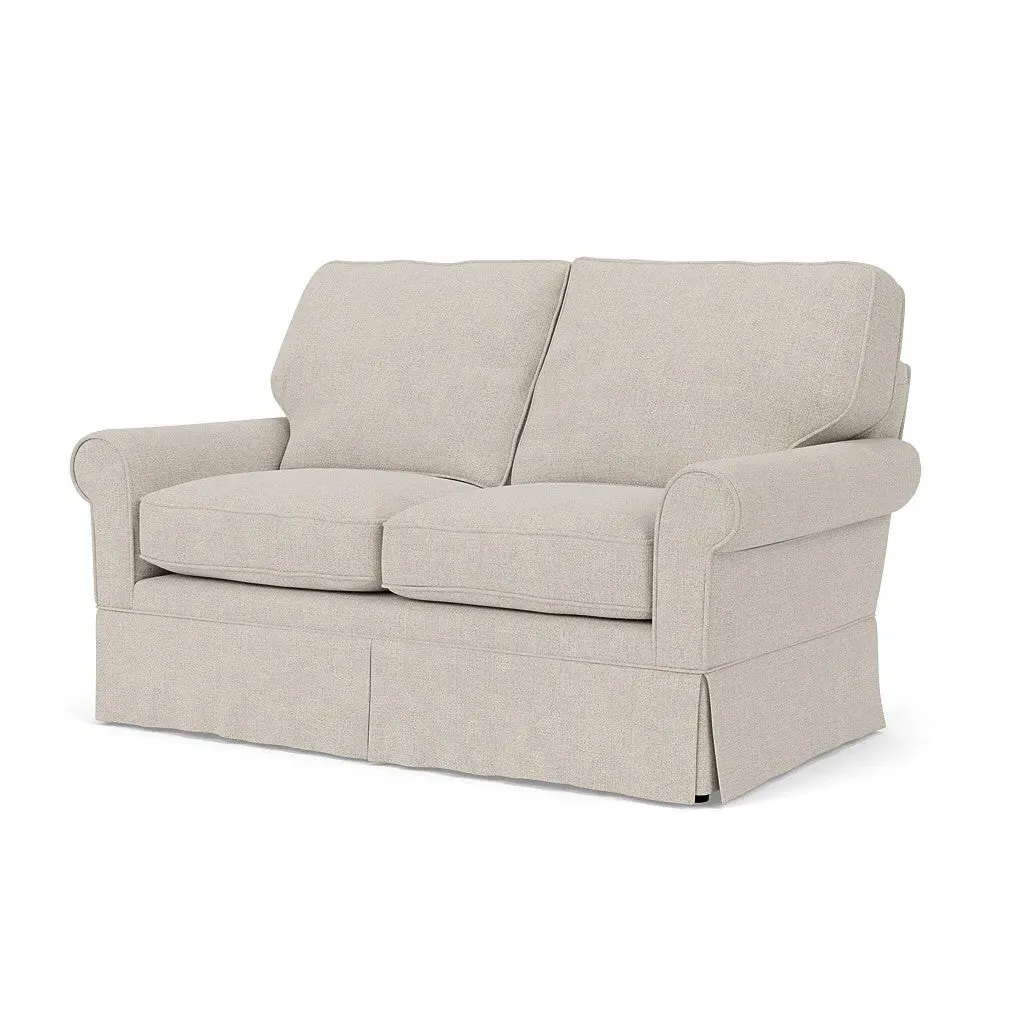 2-Seater Sofa - Natural, Aquaclean Oxford