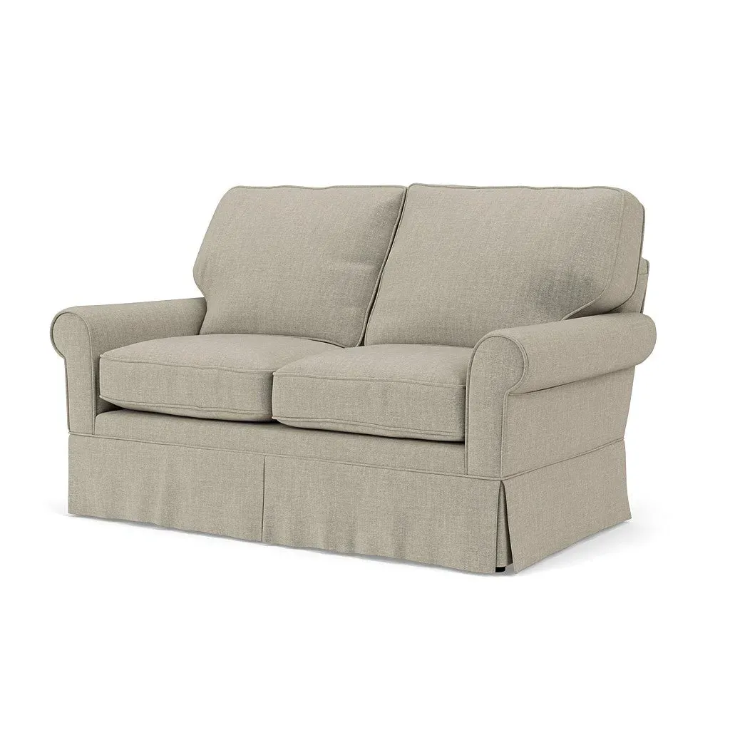 2-Seater Sofa - Natural, Eco Chenille
