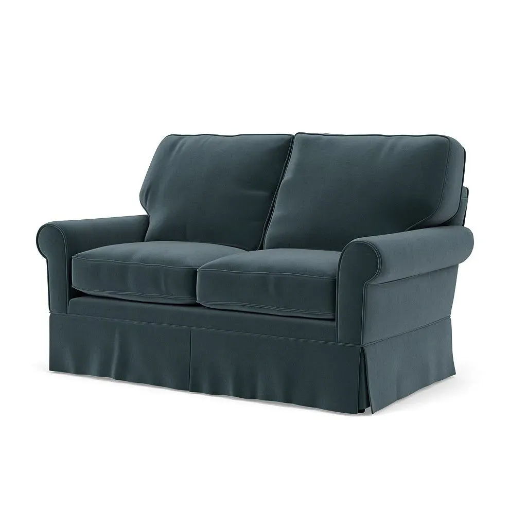 2-Seater Sofa - Night Sky, Matt Velvet