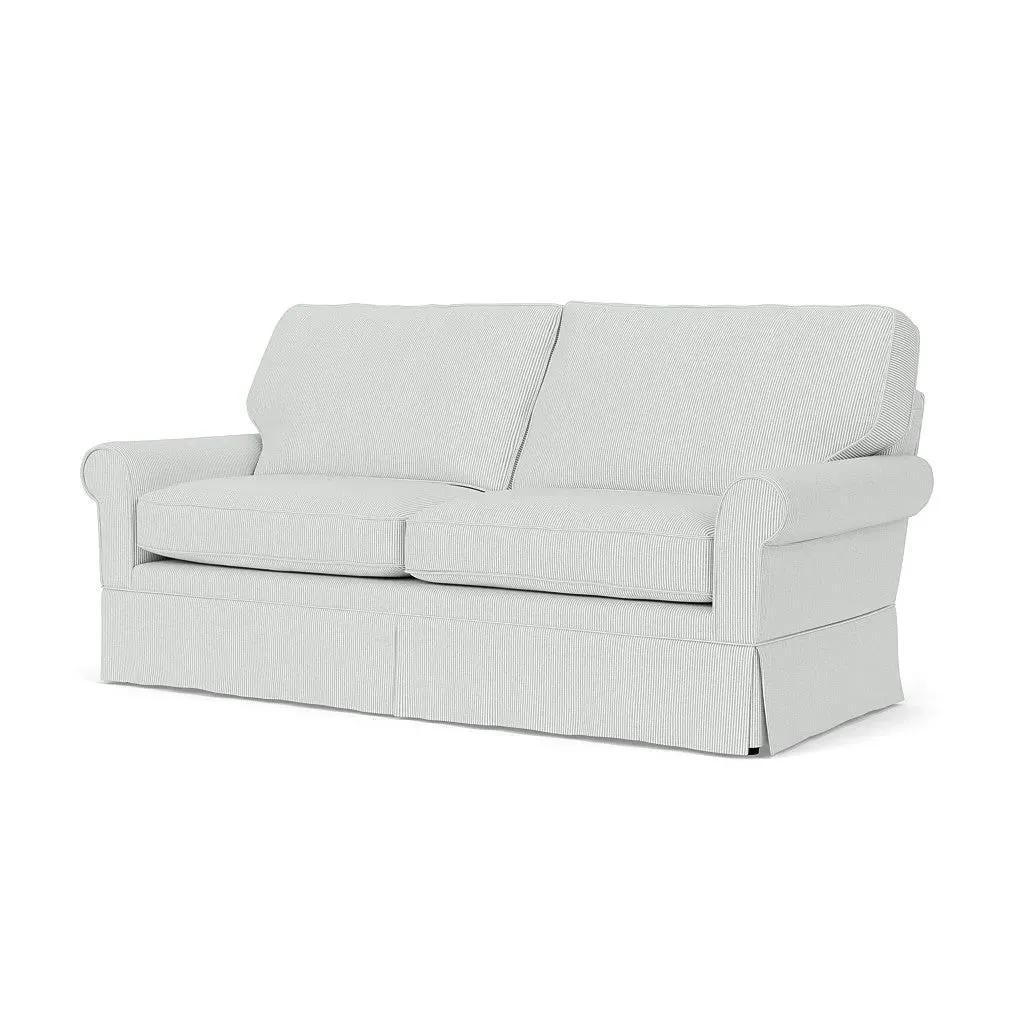 3-Seater Sofa - Duck Egg, Broadway Stripe