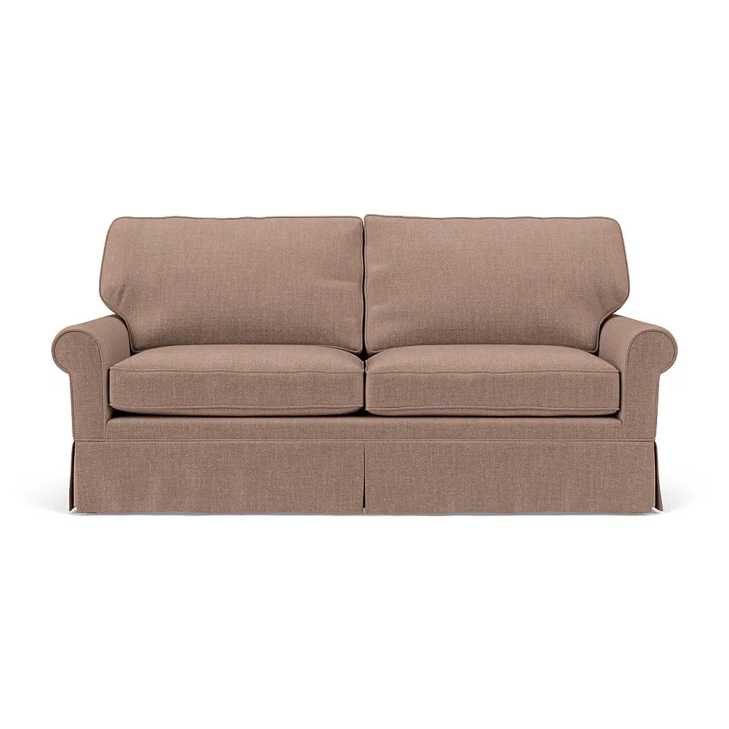 3-Seater Sofa - Dusky Rose, Eco Chenille
