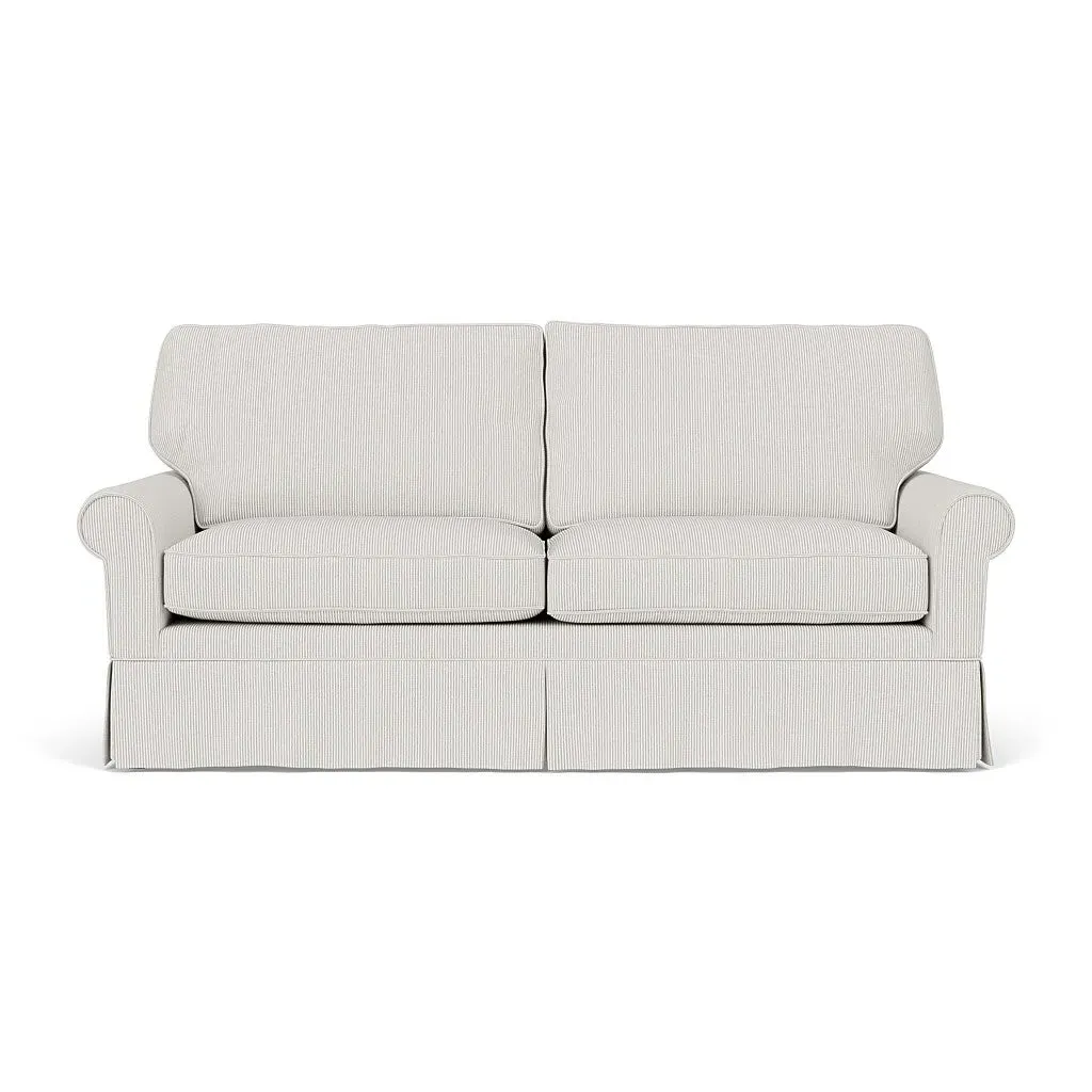 3-Seater Sofa - Grey, Broadway Stripe