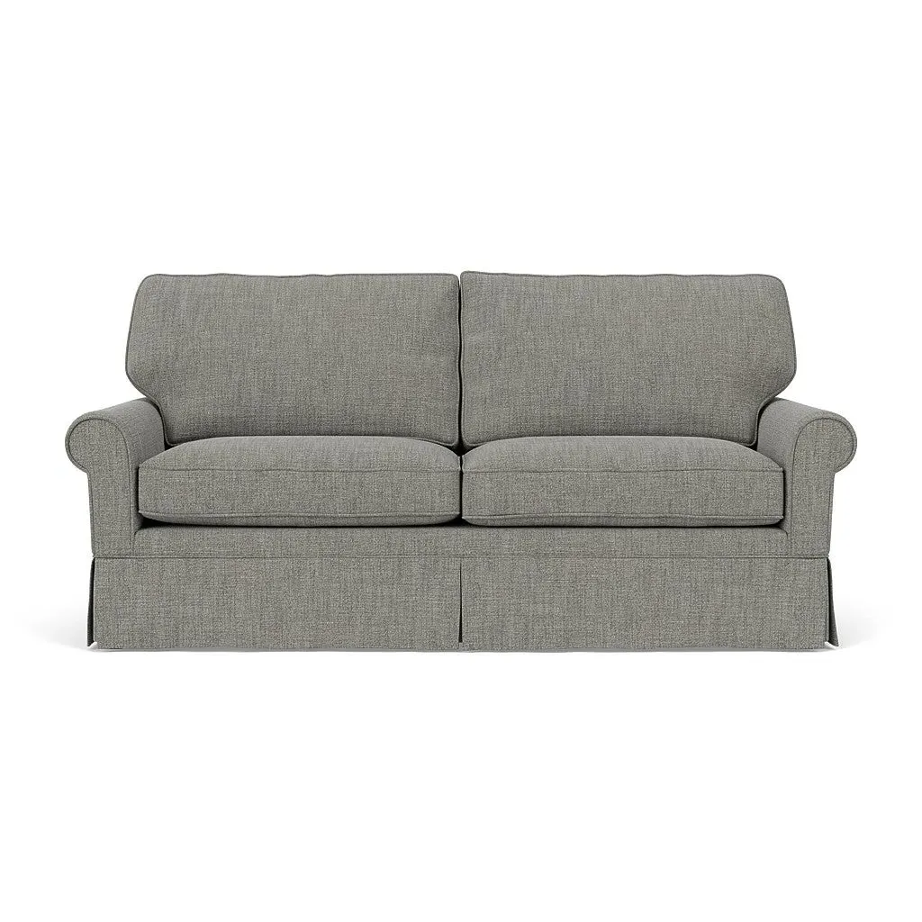 3-Seater Sofa - Grey Marl, Rustic Weave