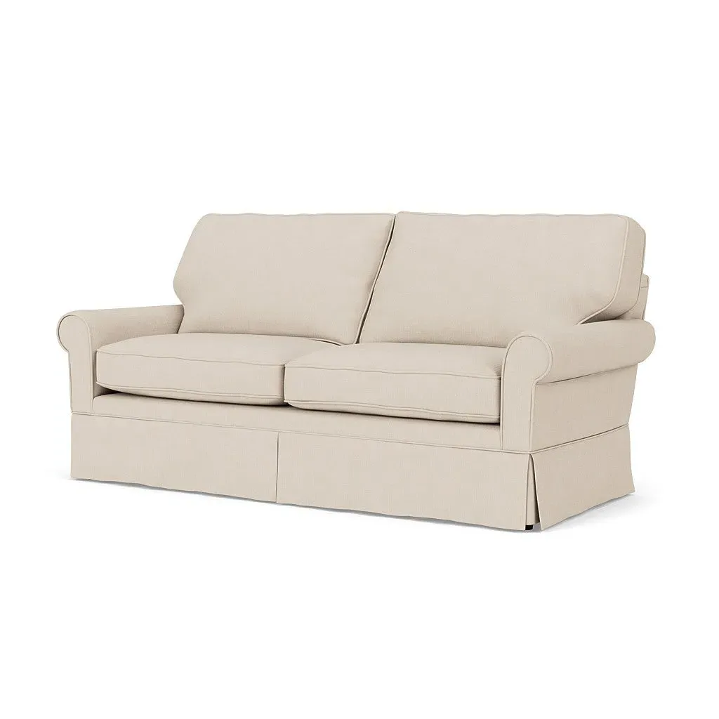 3-Seater Sofa - Lily White, House Linen Mix