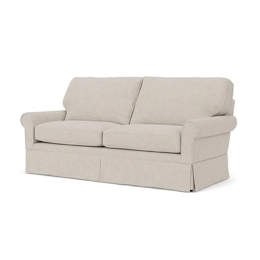 3-Seater Sofa - Natural, Aquaclean Oxford