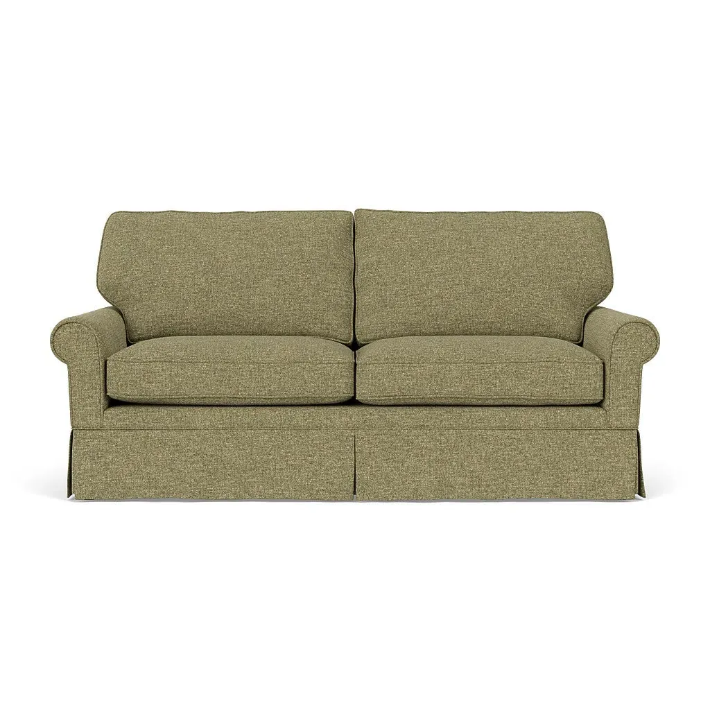 3-Seater Sofa - Sage, Aquaclean Oxford
