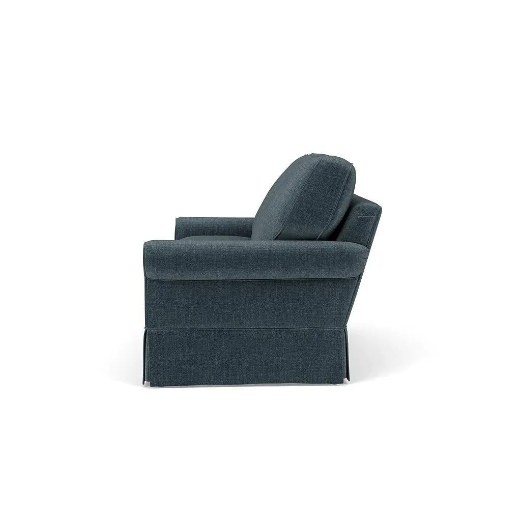 3-Seater Sofa - Teal, Eco Chenille