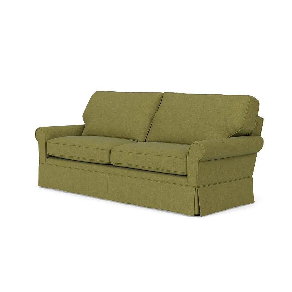 4-Seater Sofa - Apple, Linen Mix