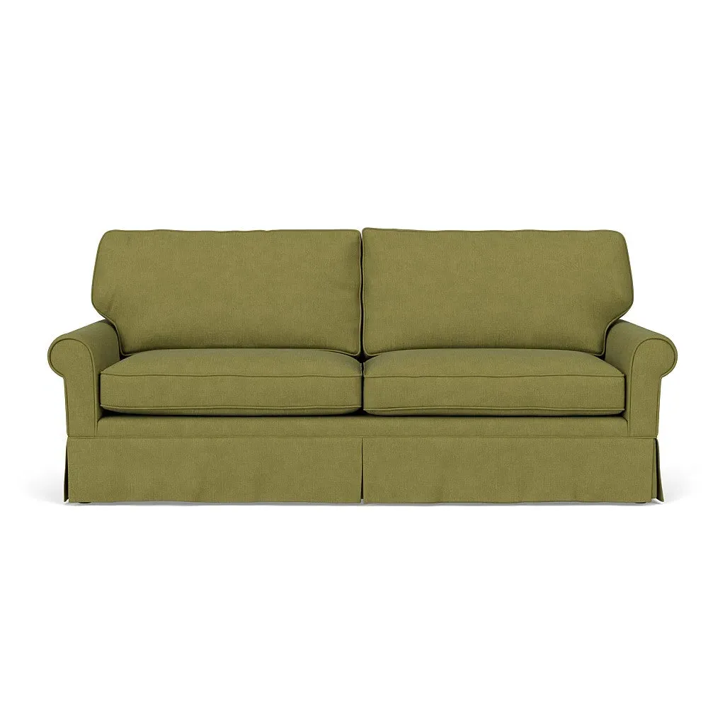 4-Seater Sofa - Apple, Linen Mix image