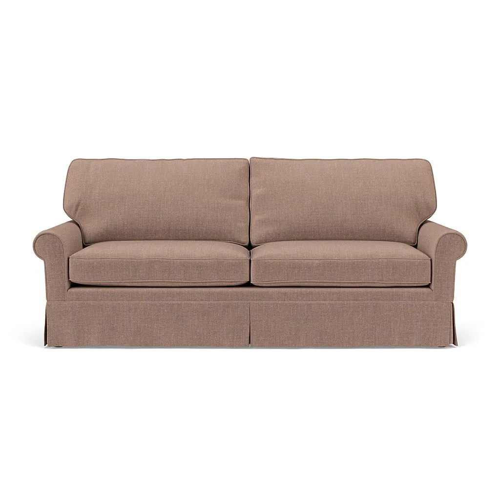 4-Seater Sofa - Dusky Rose, Eco Chenille