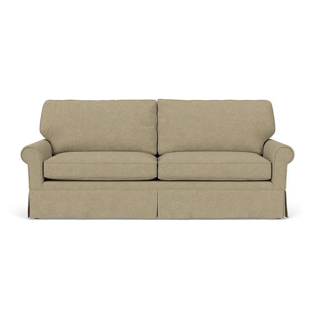 House Weave 4-Seater Sofa - Green Marl by The Cotswold Company, image 2