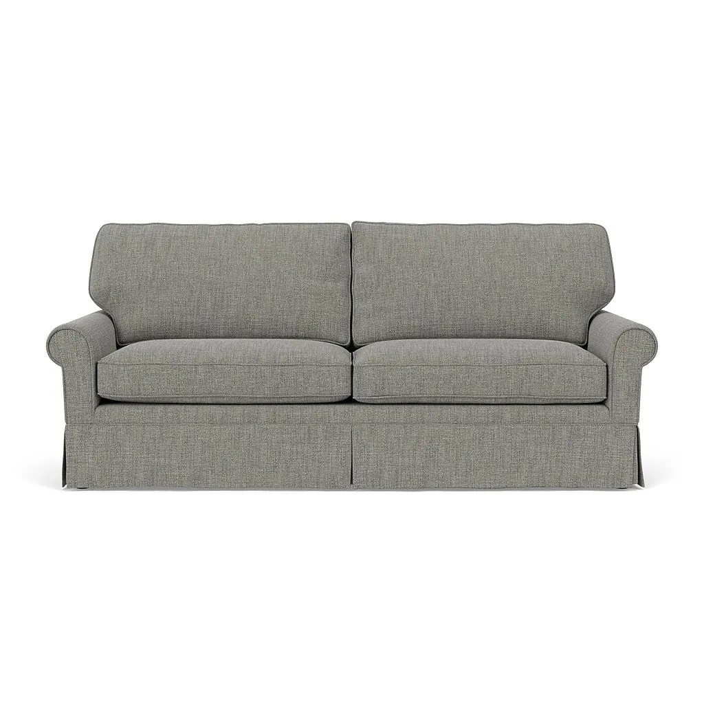 4-Seater Sofa - Grey Marl, Rustic Weave