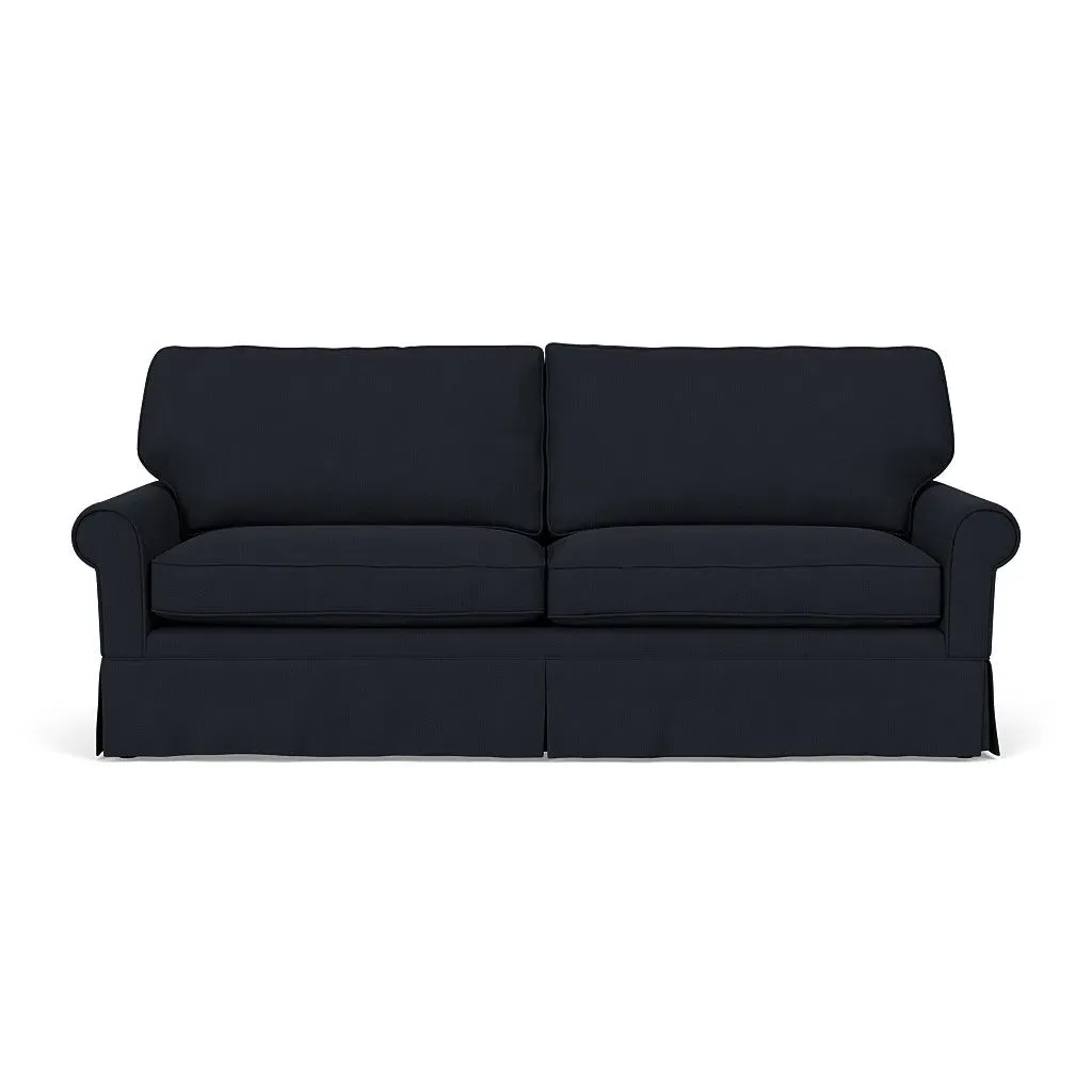 4-Seater Sofa - Ink, Linen Mix