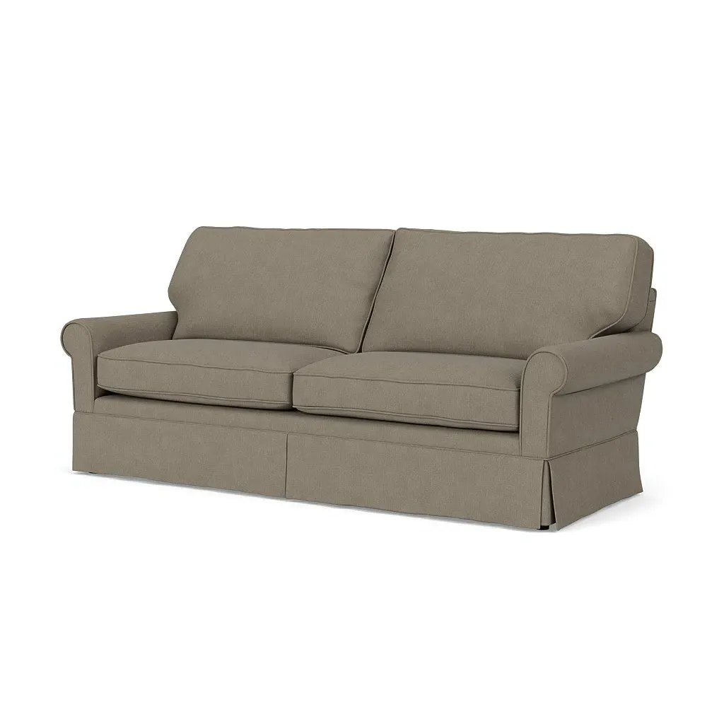 4-Seater Sofa - Mid Grey, House Linen Mix