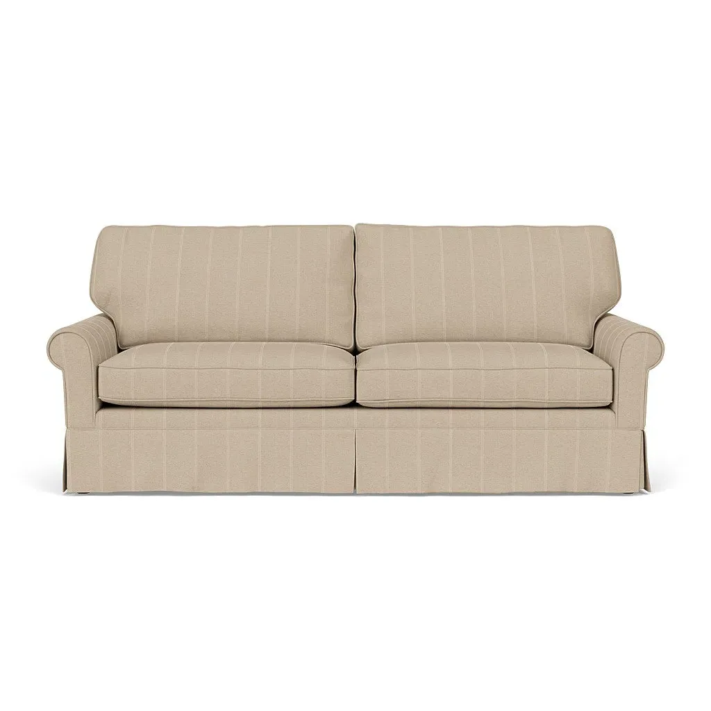 4-Seater Sofa - Natural, Compton Stripe