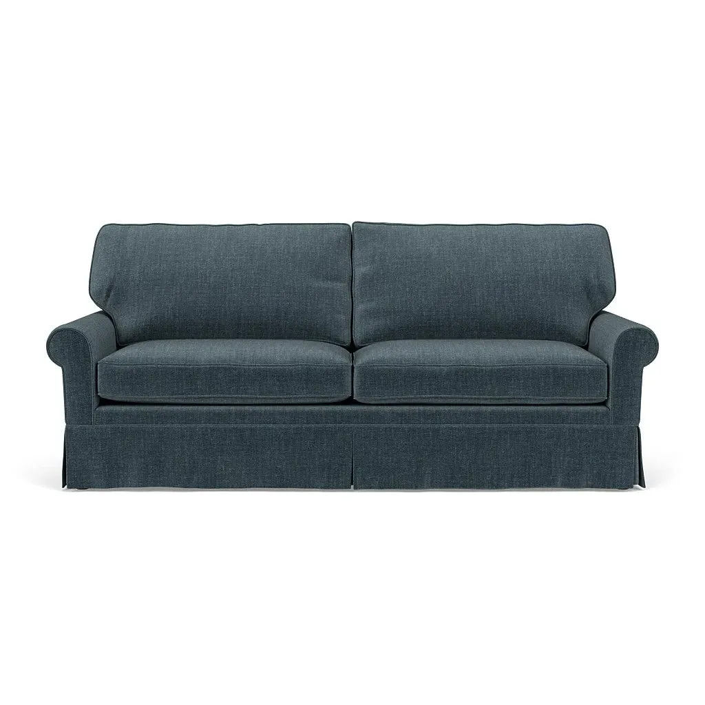 4-Seater Sofa - Teal, Eco Chenille