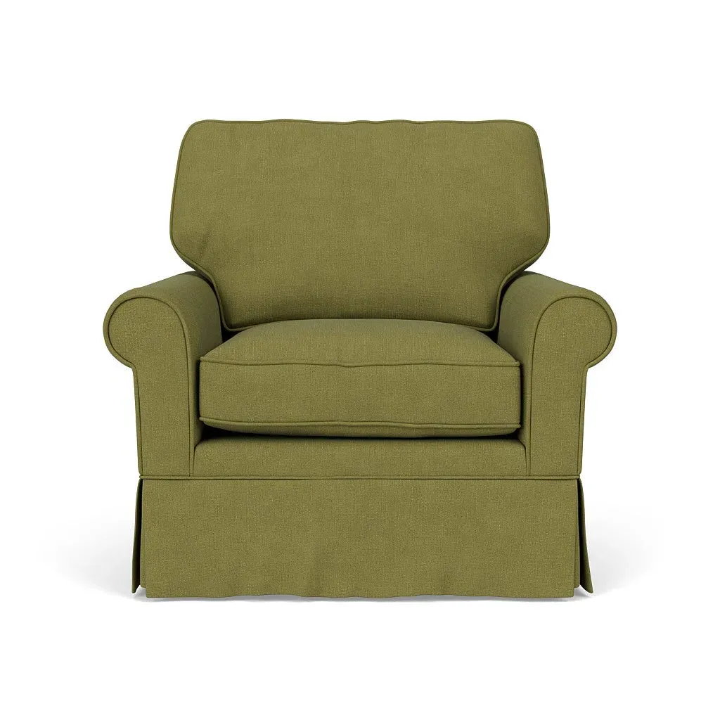 Armchair - Apple, Linen Mix image