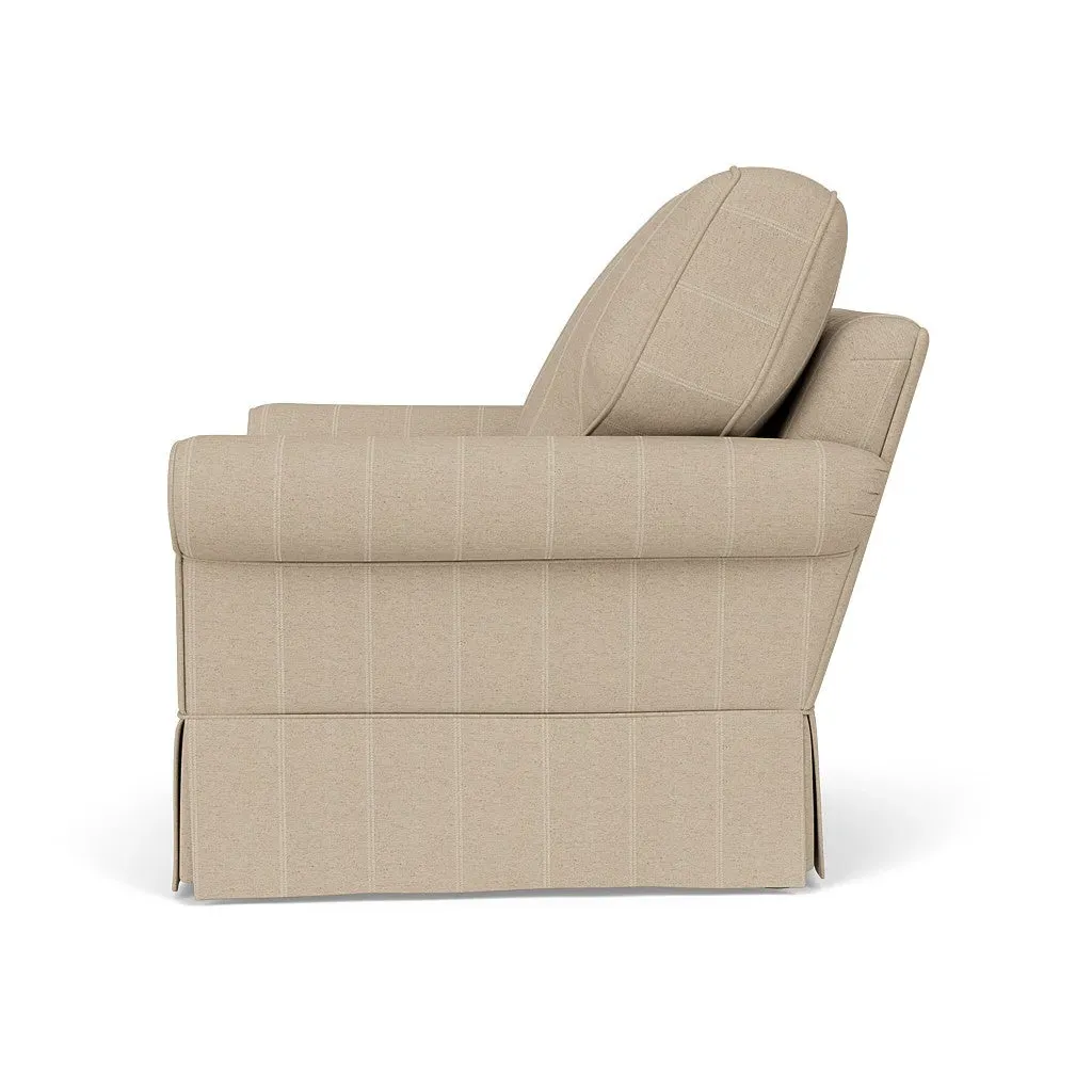 Armchair - Natural, Compton Stripe