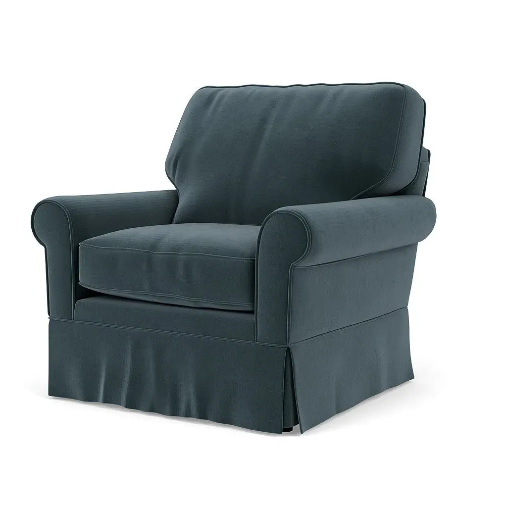 Armchair - Night Sky, Matt Velvet