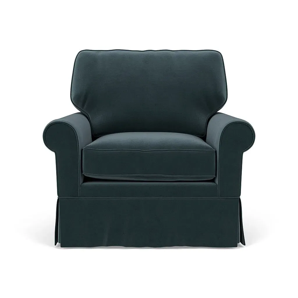 Armchair - Night Sky, Matt Velvet